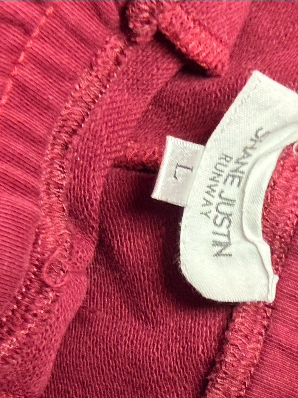 Shane Justin Women’s Red Zip-Up track suit